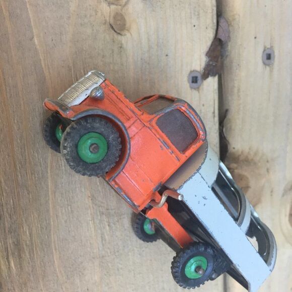 Vintage 1962 DINKY Toys Bedford Meccano Ltd Dome Dump Truck with lift loader - Picture 7 of 9